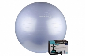 М'яч для фітнесу (фітбол) PowerPlay 4001 блакитний, 75 см (PP_4001_75_Sky_Blue)