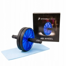 Колесо для пресу подвійне 4yourhealth 0163 Ab Wheel (4YH_0163_Blue)