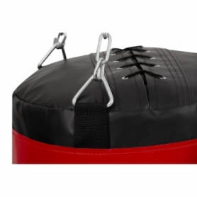 Мешок боксерский EDGE Lords черно-красный, 140х40 см (EWW 140X40 PELNY CZE) - Фото №4