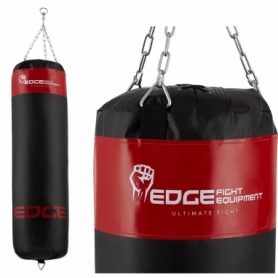 Мешок боксерский EDGE Lords черно-красный, 140х40 см (EWW 140X40 PELNY CZE) - Фото №7