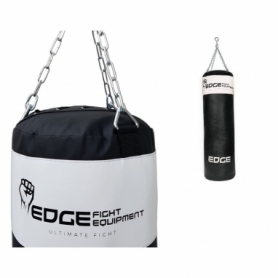 Мешок боксерский EDGE Lords черно-белый, 140х40 см (EWW 140X40 PELNY BIA) - Фото №2