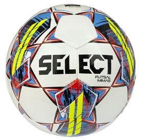 Мяч футзальный Select Futsal Mimas (FIFA Basic) v22 - бело-желтый, №4 (5703543298365)