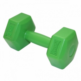 Гантель для фитнеса композитная PowerPlay 4124 Hercules зеленая, 2 кг (PP_4124_2kg) - Фото №2