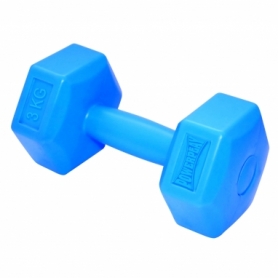 Гантель для фитнеса композитная PowerPlay 4124 Hercules синяя, 3 кг (PP_4124_3kg) - Фото №2