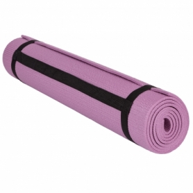 Коврик для йоги та фитнесу PowerPlay 4010 (173*61*0.6) Рожевий - Фото №2