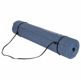 Коврик для йоги и фитнеса PowerPlay 4010 (173*61* 0.6) темно-синий - Фото №4