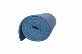 Коврик для йоги и фитнеса PowerPlay 4010 (173*61* 0.6) темно-синий - Фото №6