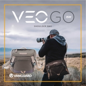 Сумка для фотокамер Vanguard VEO GO 15M Khaki-Green, 3 л (VEO GO 15M KG) - Фото №13