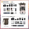 Рюкзак туристический для фотокамер Vanguard VEO GO 37M Khaki-Green, 9л (VEO GO 37M KG) - Фото №5
