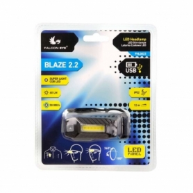 Ліхтар налобний Falcon Eye Blaze 2.2 (60 Lm) USB Rechargeable (FHL0023) - Фото №2