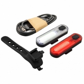 Комплект ліхтарів велосипедних Mactronic Duo Slim (60/18 Lm) USB Rechargeable (ABS0031) - Фото №12