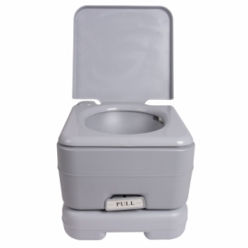 Биотуалет Bo-Camp Portable Toilet Flush Grey, 10 л (5502825) - Фото №8