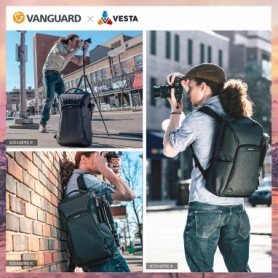 Рюкзак городской для фотокамер Vanguard Vesta Aspire 41 Gray, 14 л (Vesta Aspire 41 GY) - Фото №5