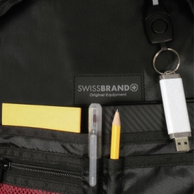 Рюкзак міський Swissbrand Ribe 20 Black (SWB_BLRIB001U) - Фото №6
