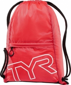Рюкзак спортивний TYR Alliance Drawstring Sackpack Red, 13 л (LPSO2-610)