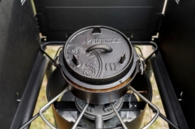 Казан-жаровня чугунная Petromax Dutch Oven плоское дно, 1,6 л (ft3-t) - Фото №4