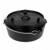 Казан-жаровня чугунная Petromax Dutch Oven плоское дно, 5,5 л (ft6-t)