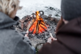 Набор шампуров загнутых Petromax Campfire Skewer LS2, 2 шт. (ls2) - Фото №4