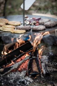 Планча-гриль подвесная Petromax Hanging Fire Bowl for Cooking Tripod (h-fs56) - Фото №4