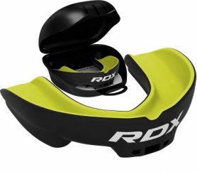 Капа боксерська RDX Gel 3D Pro Black/Green (RDX-10274)