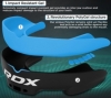 Капа боксерська RDX Gel 3D Pro Black/Blue Junior (RDX-10276) - Фото №3
