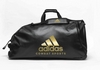 Сумка дорожная Adidas Combat Sports черно-золотая, 120 л (ADIACC056CS-bl) - Фото №3
