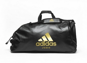 Сумка дорожная Adidas Judo чернно-золотая, 120 л (ADIACC056J-bl) - Фото №3