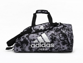 Сумка-рюкзак (2 в 1) Adidas Judo серебристая, 50 л (ADIACC058J-grey)