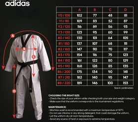Кімоно для тхеквондо Adidas Adichamp II Uniform (добок) - Фото №5