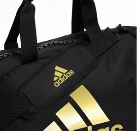 Сумка-рюкзак (2 в 1) Adidas черно-золотая, 50 л (ADIACC052CS) - Фото №6