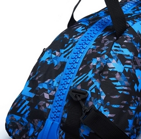 Сумка-рюкзак (2 в 1) Adidas Judo синий камуфляж, 65 л (ADIACC058J-blue-65) - Фото №3