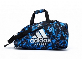 Сумка-рюкзак (2 в 1) Adidas Karate синий камуфляж, 65 л (ADIACC058K-blue-65)