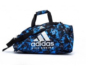 Сумка-рюкзак (2 в 1) Adidas Kick Boxing синий камуфляж, 50 л (ADIACC058KB)