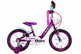 Велосипед детский 16" Formula CHERRY 2022 (фиолетовый с белым)
