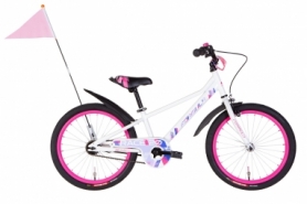 Велосипед детский 20" Formula RACE 2022 (белый с розовым)