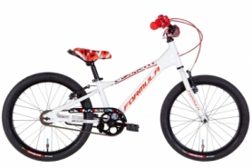 Велосипед детский 20" Formula SLIM 2022 (белый с красным)