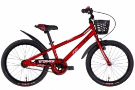 Велосипед детский 20" Formula STORMER 2022 (красный с черным и белым)