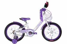 Велосипед детский 18" Formula CHERRY 2022 (белый с сиреневым)