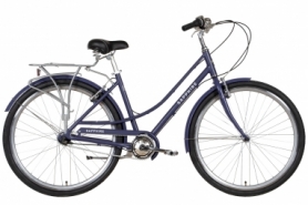 Велосипед городской женский 28" Dorozhnik SAPPHIRE PH 2022 (фиолетовый (м))