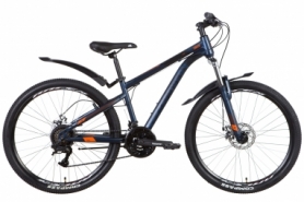 Велосипед горный 26" Discovery TREK AM DD 2022 (сине-черный (м))