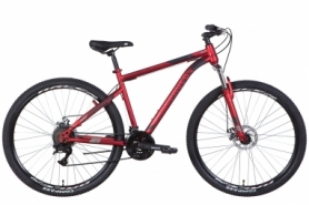 Велосипед горный 29" Discovery TREK AM DD 2022 (красный (м))