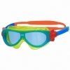 Окуляри для плавання дитячі Zoggs Phantom Kids Mask зелено-сині