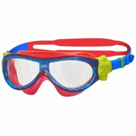 Окуляри для плавання дитячі Zoggs Phantom Kids Mask синьо-червоні