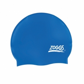 Шапочка для плавання Zoggs Silicone Cap синя