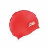 Шапочка для плавання Zoggs Silicone Cap червона