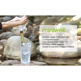 Портативний туристичний фільтр для води Miniwell L605, 1000 л - Фото №10