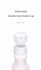 Дорожній набір cиліконових бутилок Naturehike, 3 шт. по 89 мл (NH20LY012 pink/white/blue) - Фото №4
