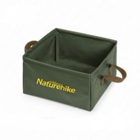 Відро туристичне Naturehike Square bucket (NH19SJ007 Green), 13 л