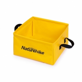 Відро туристичне Naturehike Square bucket (NH19SJ007 Yellow), 13 л