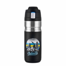 Термогорнятко Naturehike Vacuum Bottle, 0,5 л (NH19SJ009 Black/Blue)